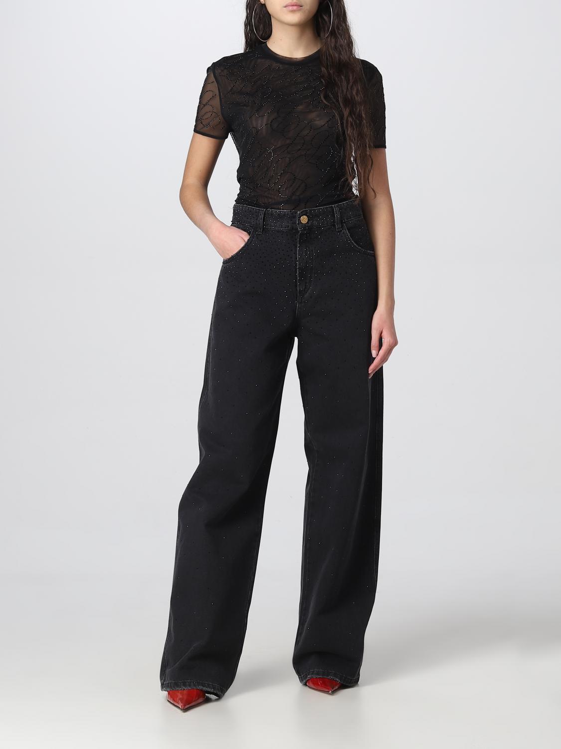 T-shirt Blumarine: T-shirt Blumarine femme noir 2