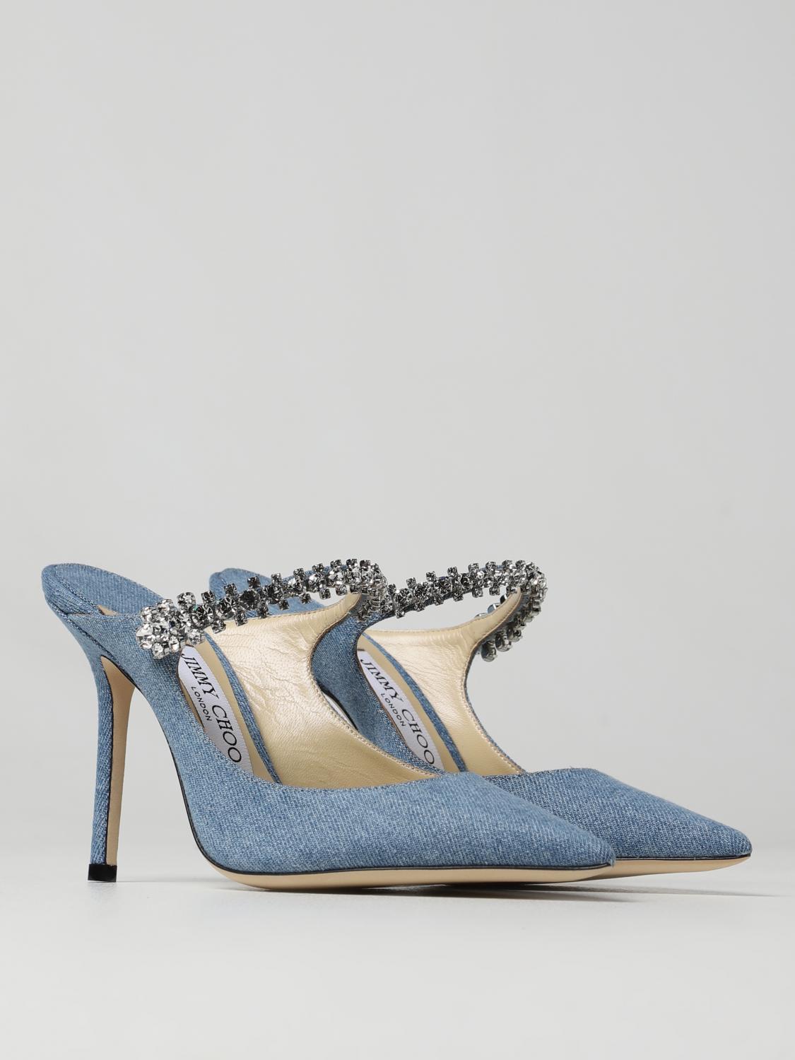 JIMMY CHOO high heel shoes for woman Denim Jimmy Choo high heel