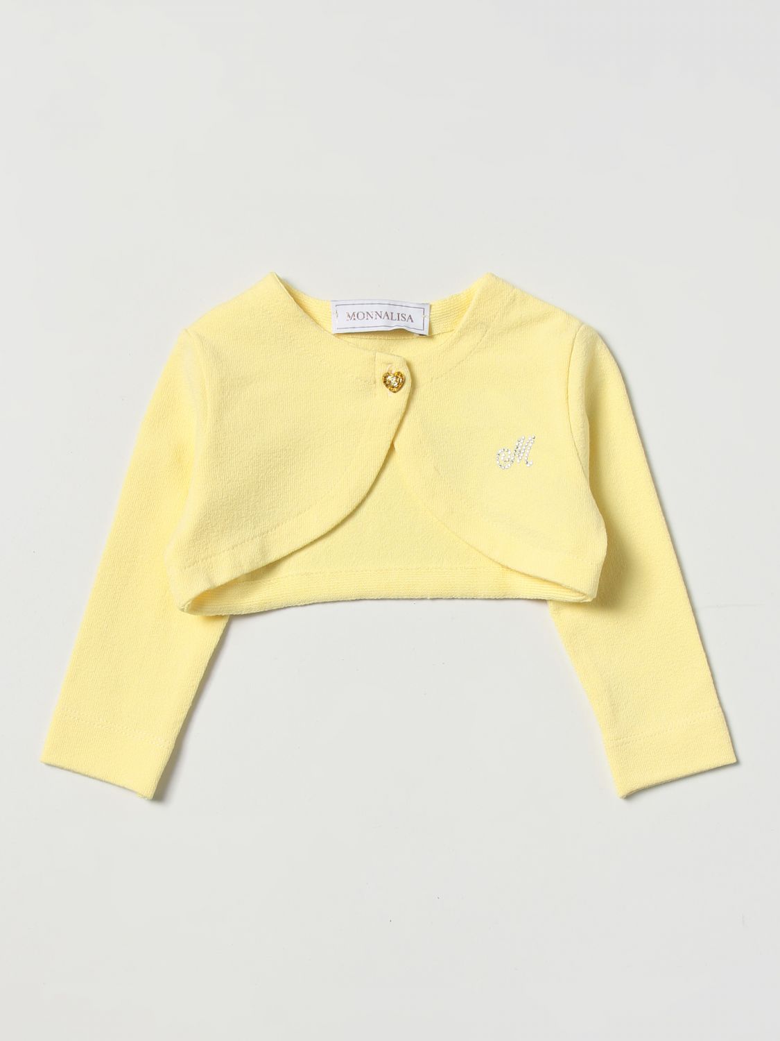 Monnalisa Babies' Sweater  Kids Color Yellow