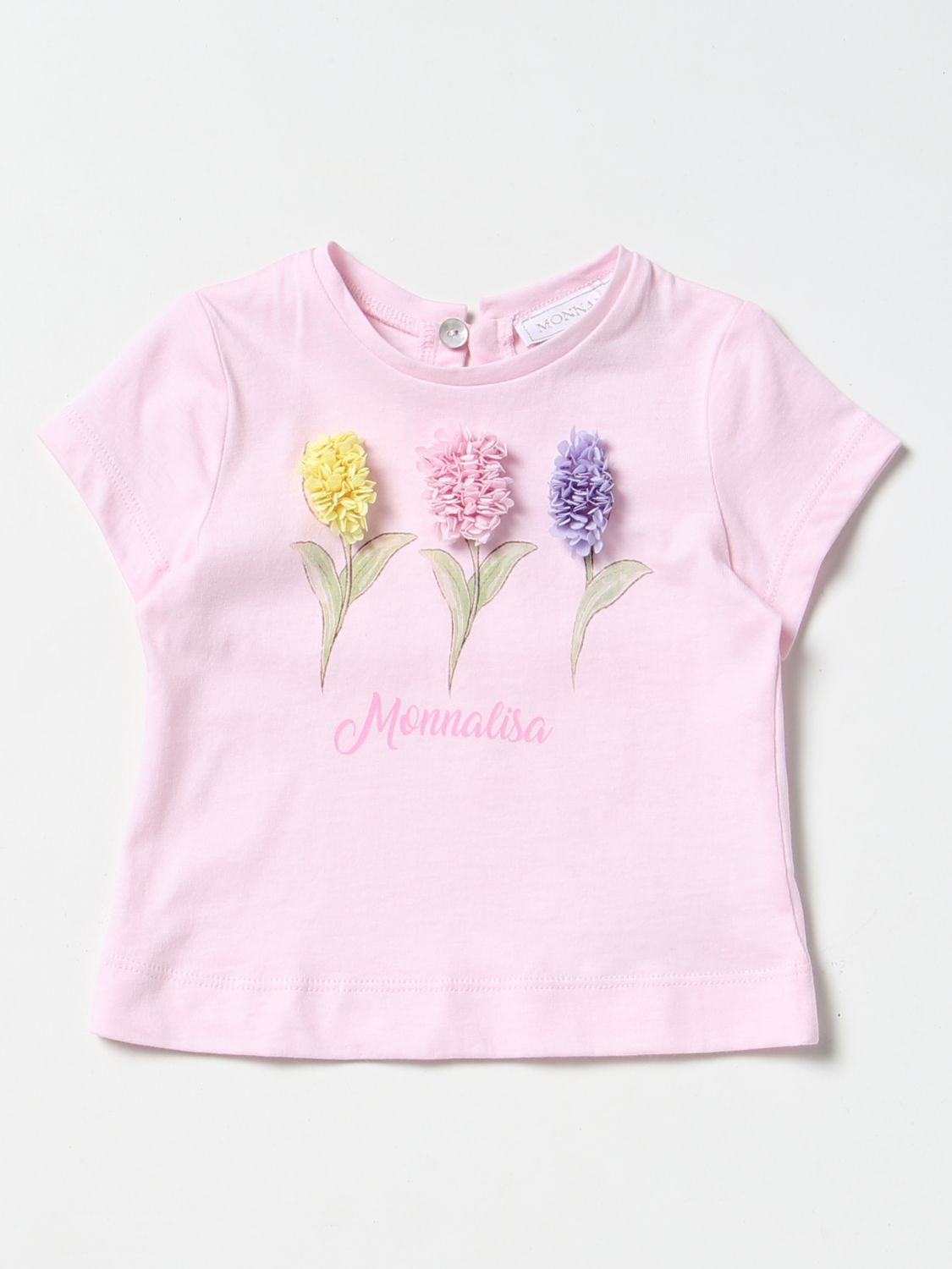 Monnalisa Babies' T恤  儿童 颜色 粉色 In Pink