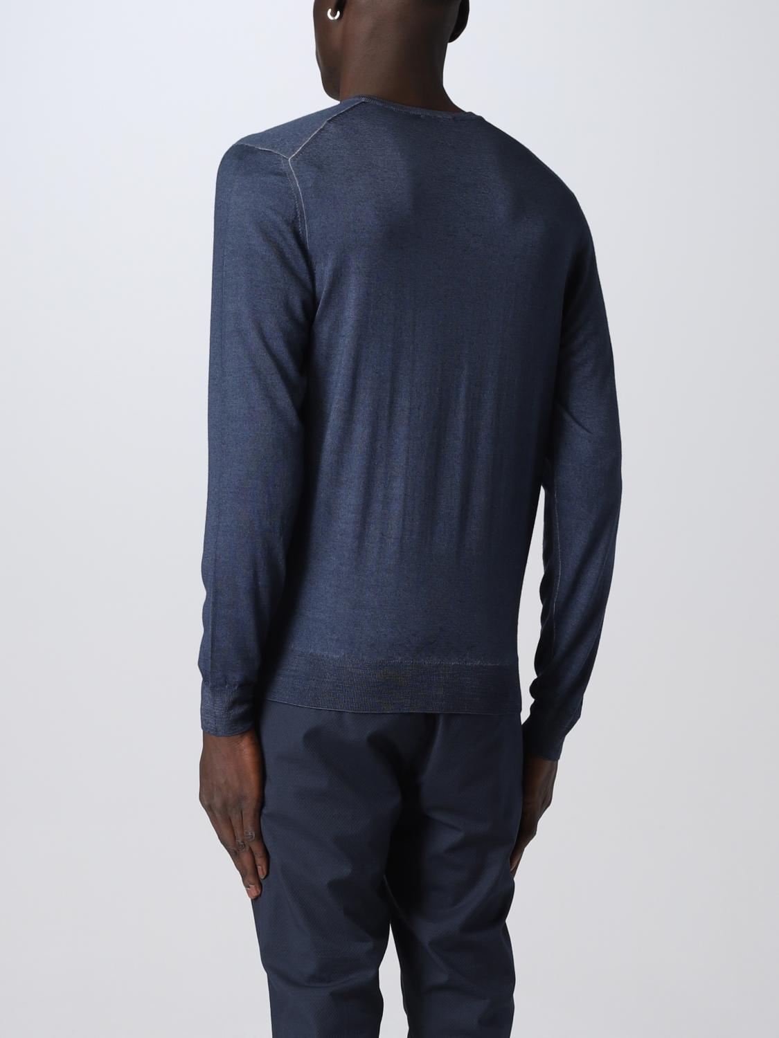 DRUMOHR jumper for men Denim Drumohr jumper D0D481A online on