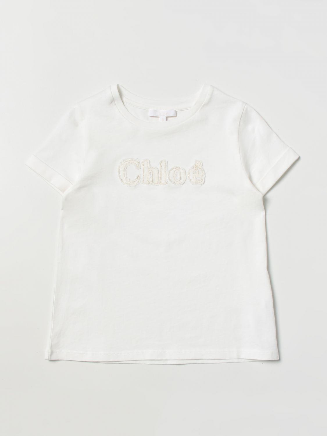 Chloé basic cotton T-shirt with logo