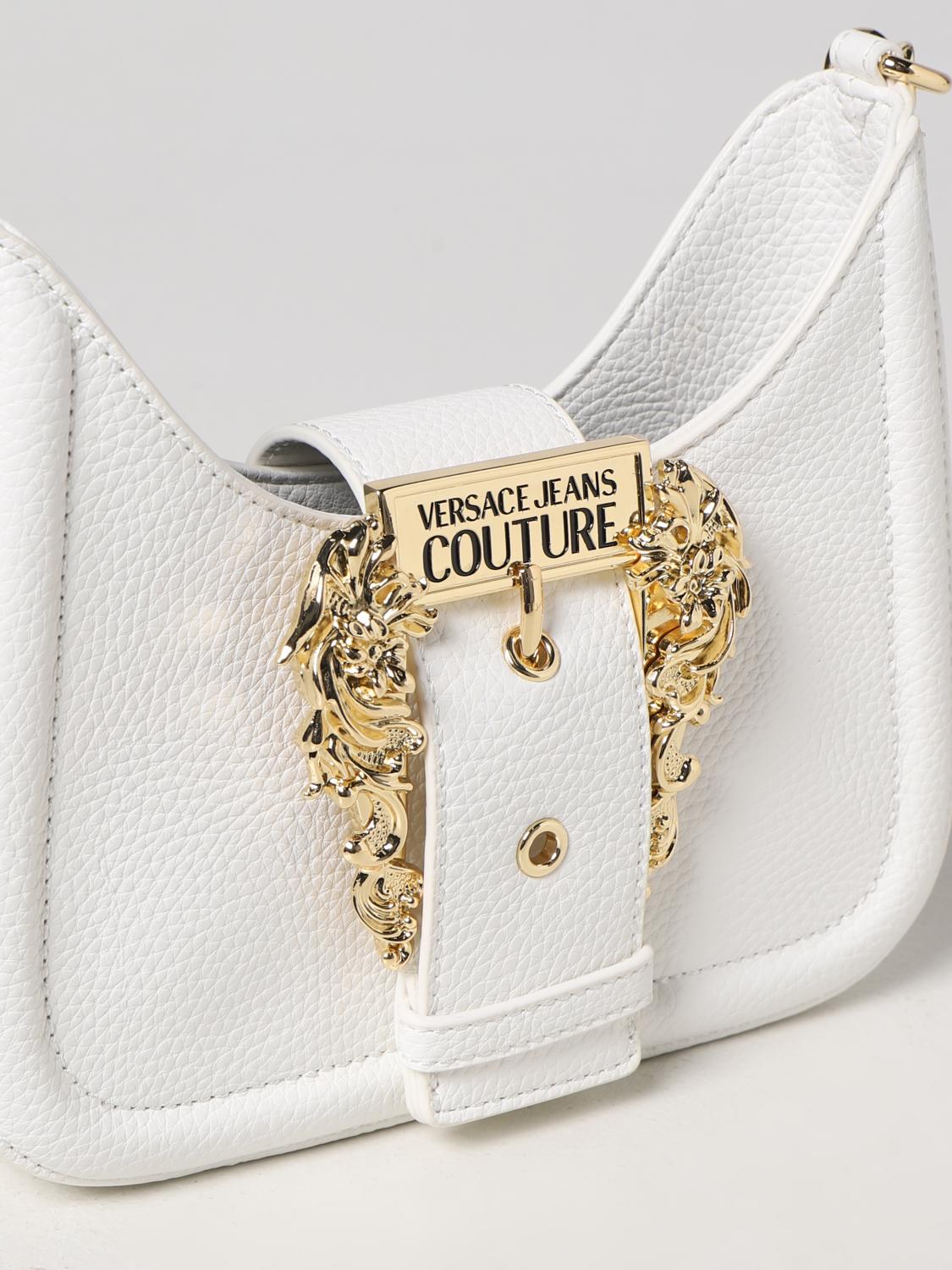 VERSACE JEANS COUTURE mini bag for woman White Versace Jeans Couture mini bag 74VA4BF5ZS413