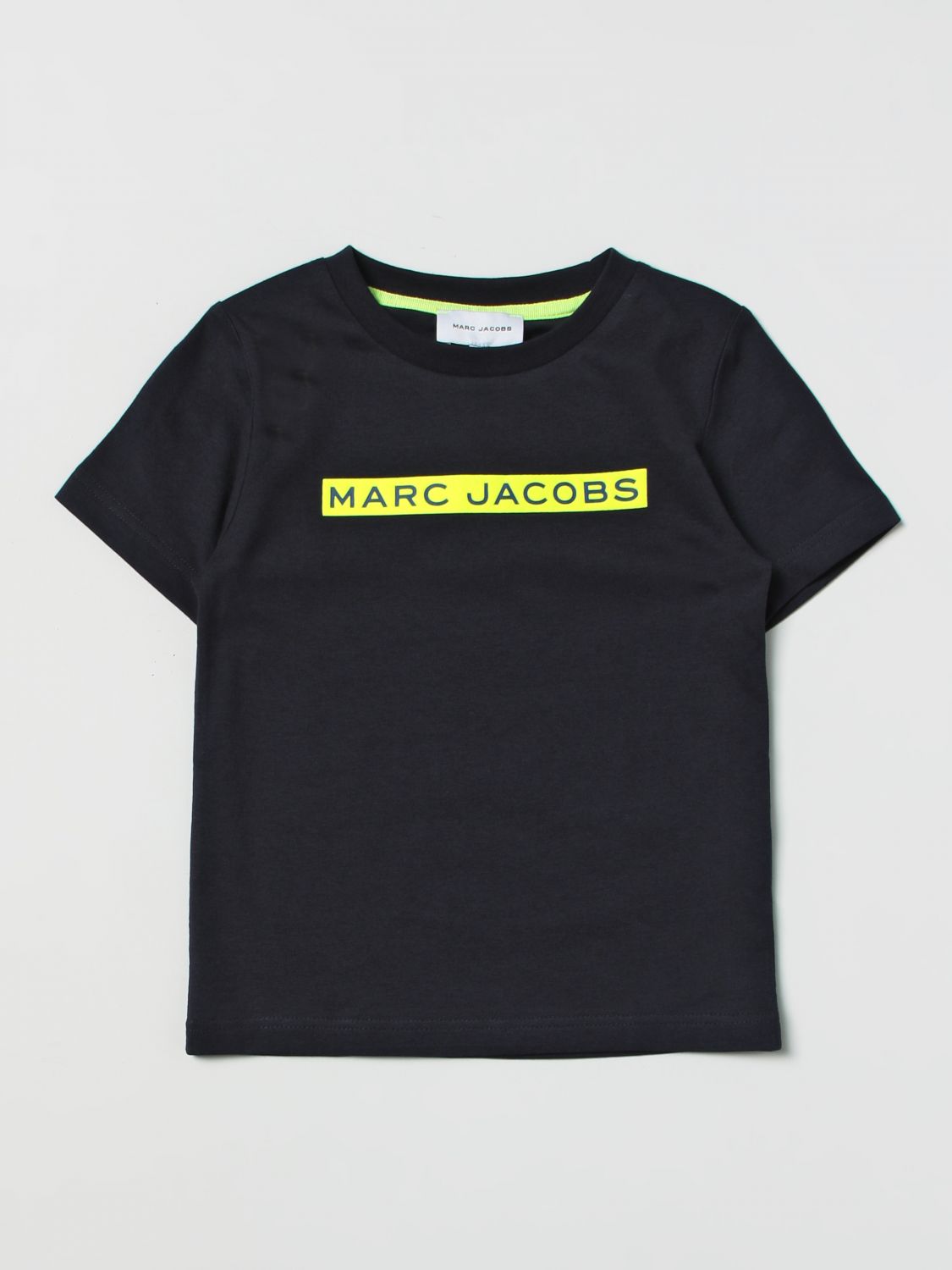 T-shirt Little Marc Jacobs: T-shirt Little Marc Jacobs in cotone marine 1