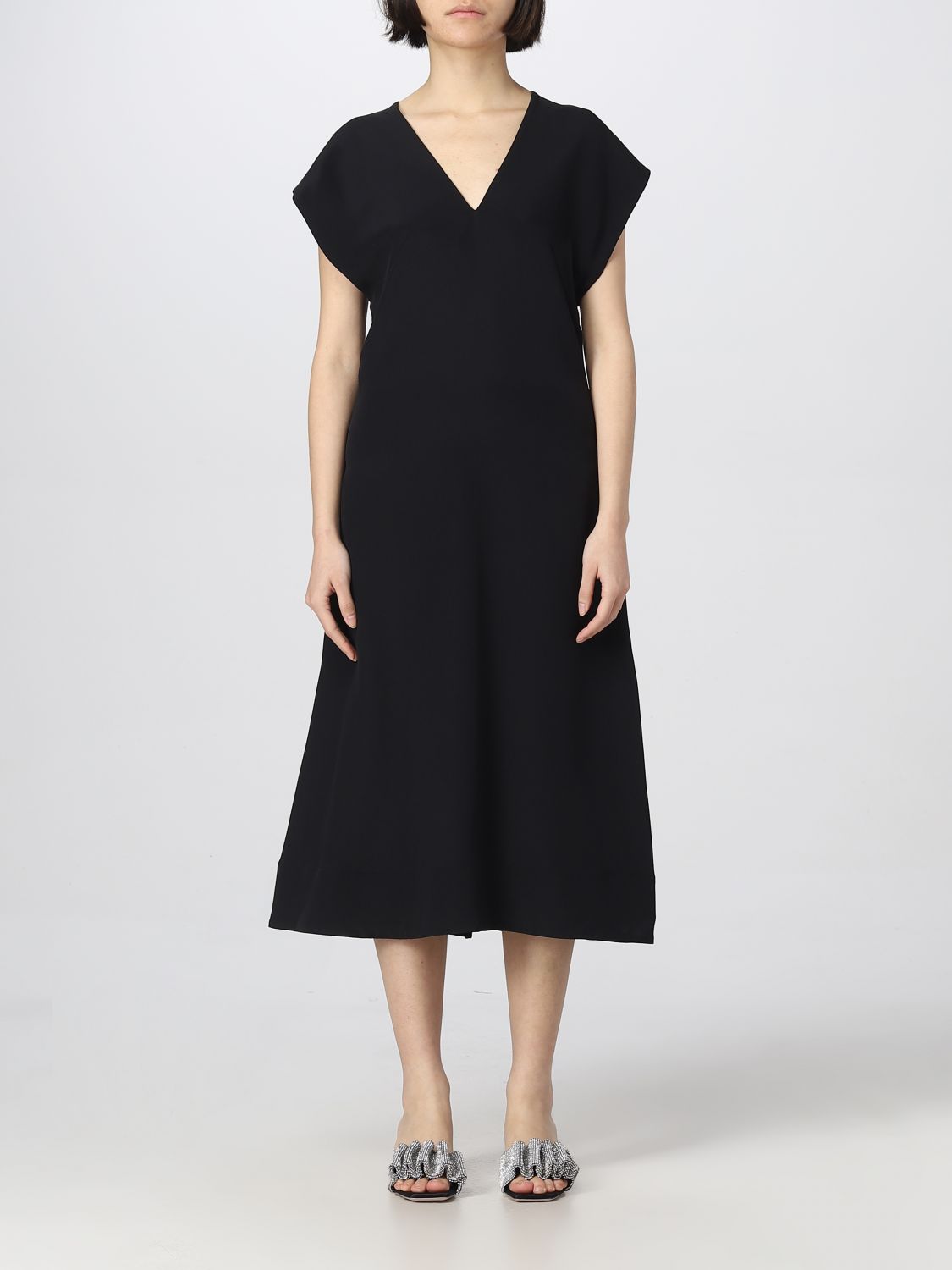 WARDROBE.NYC: dress for woman - Black | Wardrobe.nyc dress W5003R05 ...