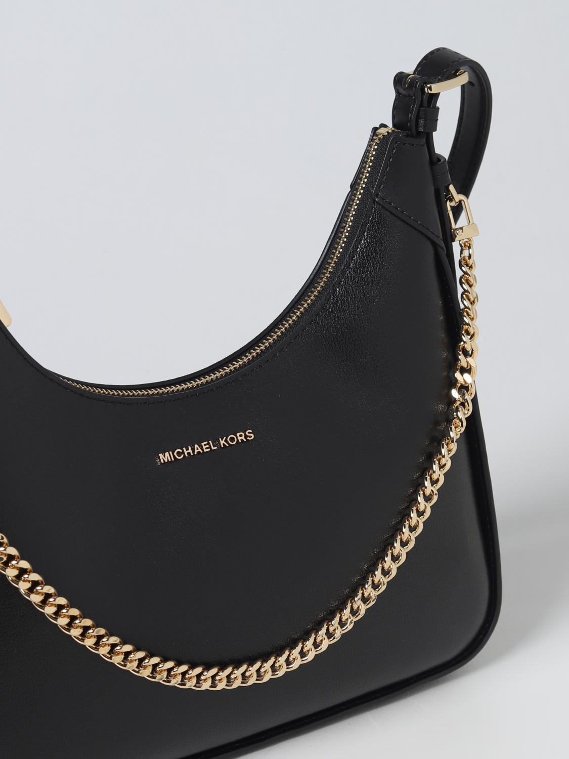 Borsa a spalla Michael Kors: Borsa Wilma Michael Michael Kors in pelle a micro grana nero 3