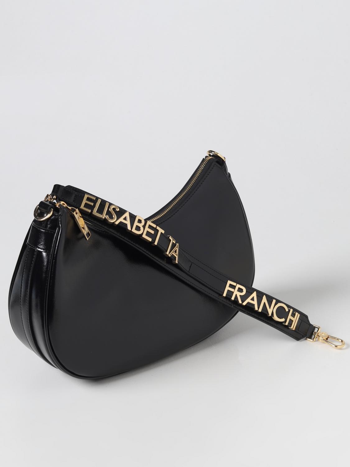 Bolso de hombro Elisabetta Franchi: Bolso de hombro Elisabetta Franchi para mujer negro 3
