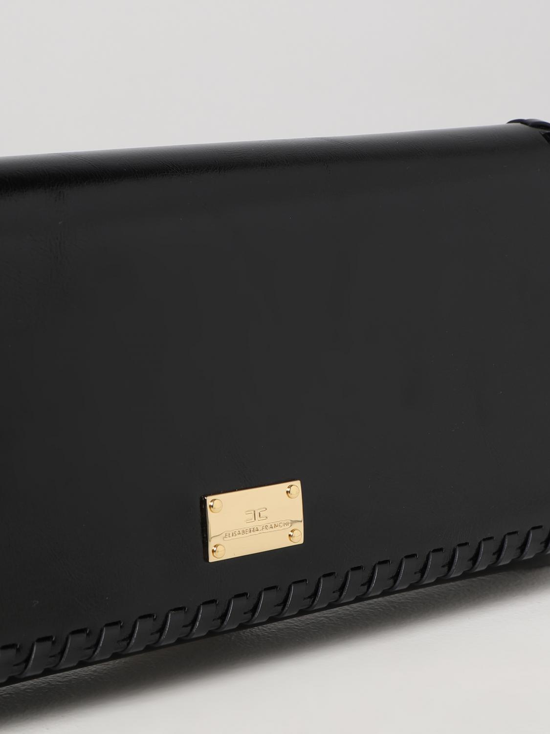 Clutch Elisabetta Franchi: Clutch Elisabetta Franchi para mujer negro 3
