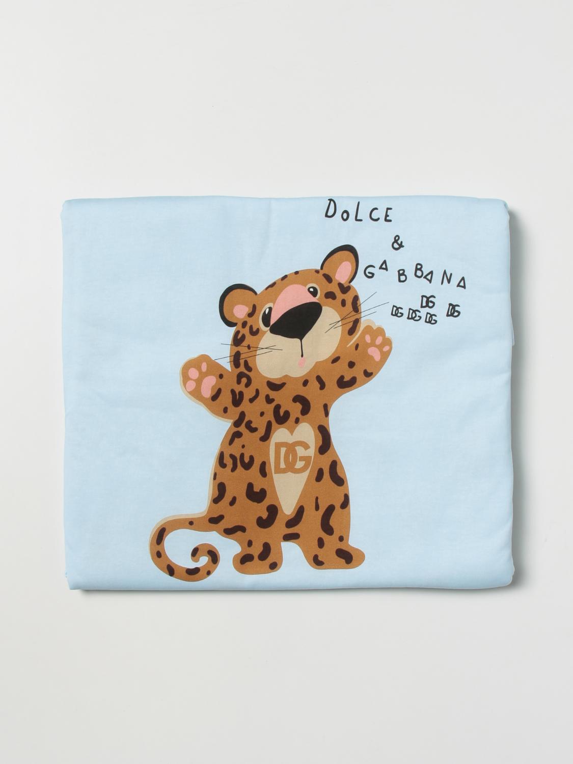 DOLCE & GABBANA: blanket for kids - Multicolor | Dolce & Gabbana blanket  LNJA88G7G0H online on 