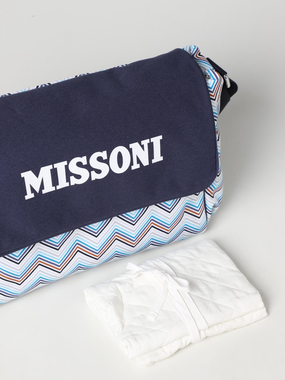 MISSONI blanket set for kids White Missoni blanket set MS0048Z1237