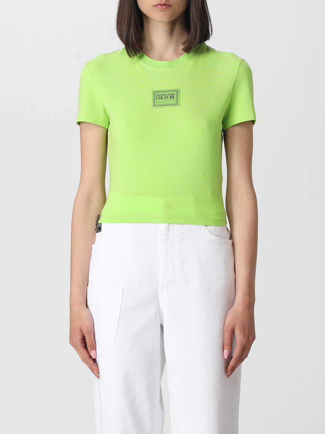 Versace Jeans Couture T-shirt  Woman Color Green