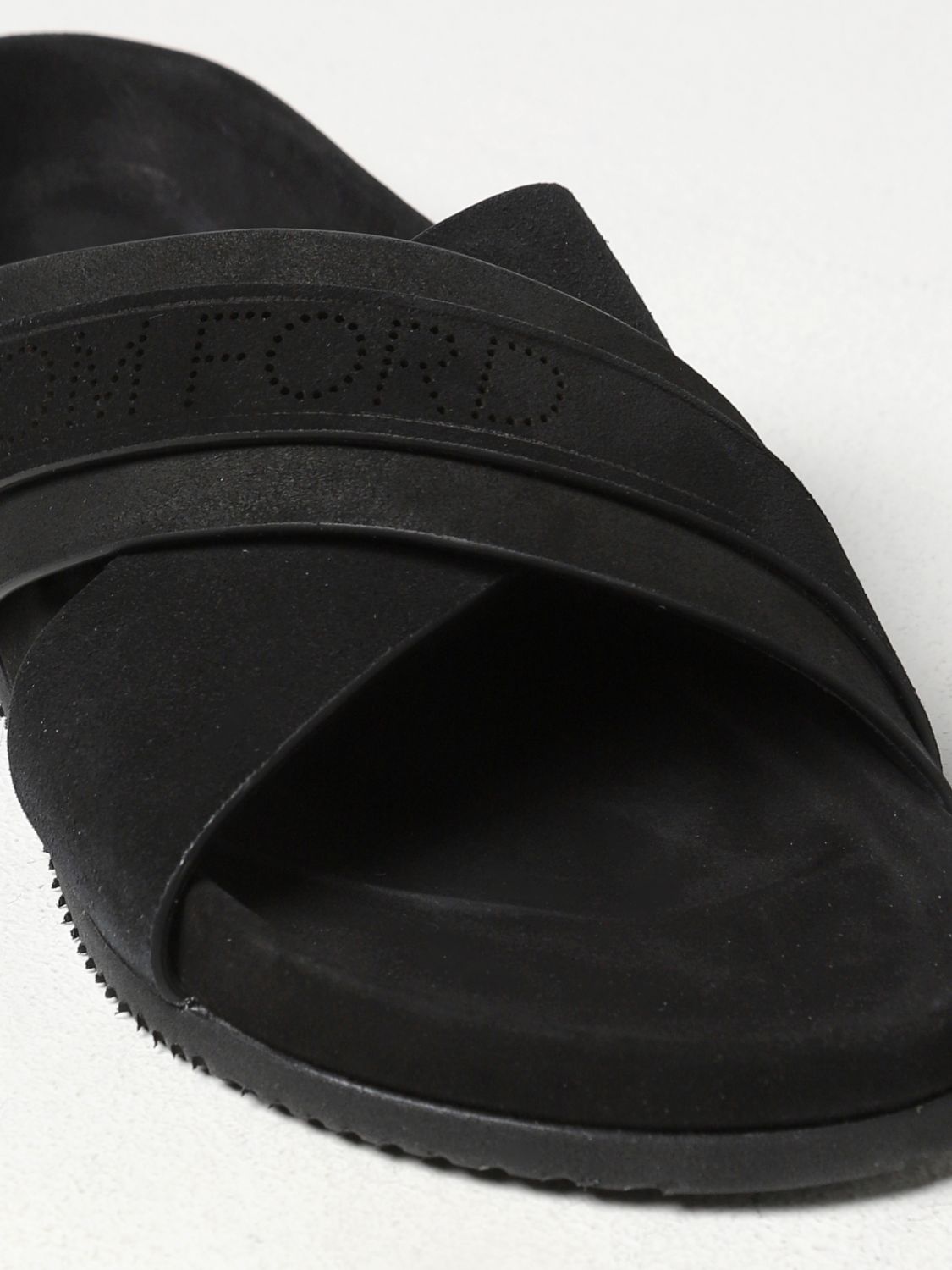 TOM FORD: sandals for men - Black | Tom Ford sandals J1299LCL046N online on  