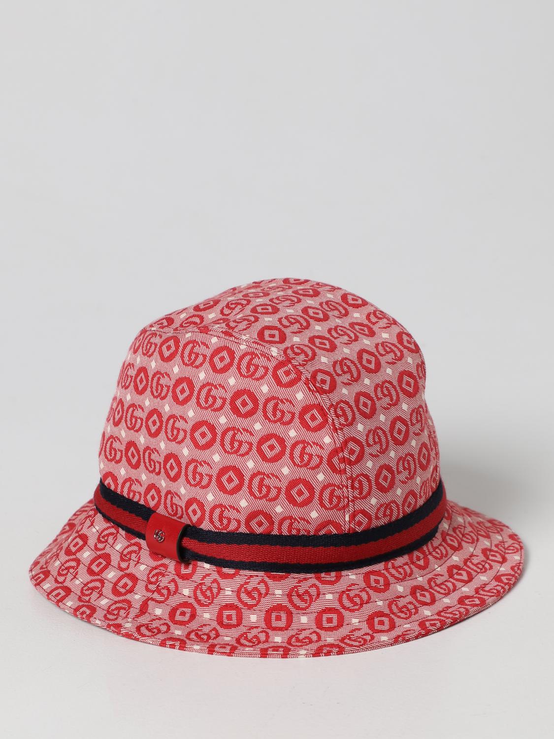 Hat Gucci: Gucci hat for kids red 2