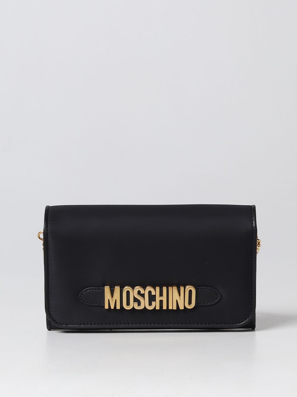 MOSCHINO COUTURE: mini bag for woman - Black | Moschino Couture mini ...