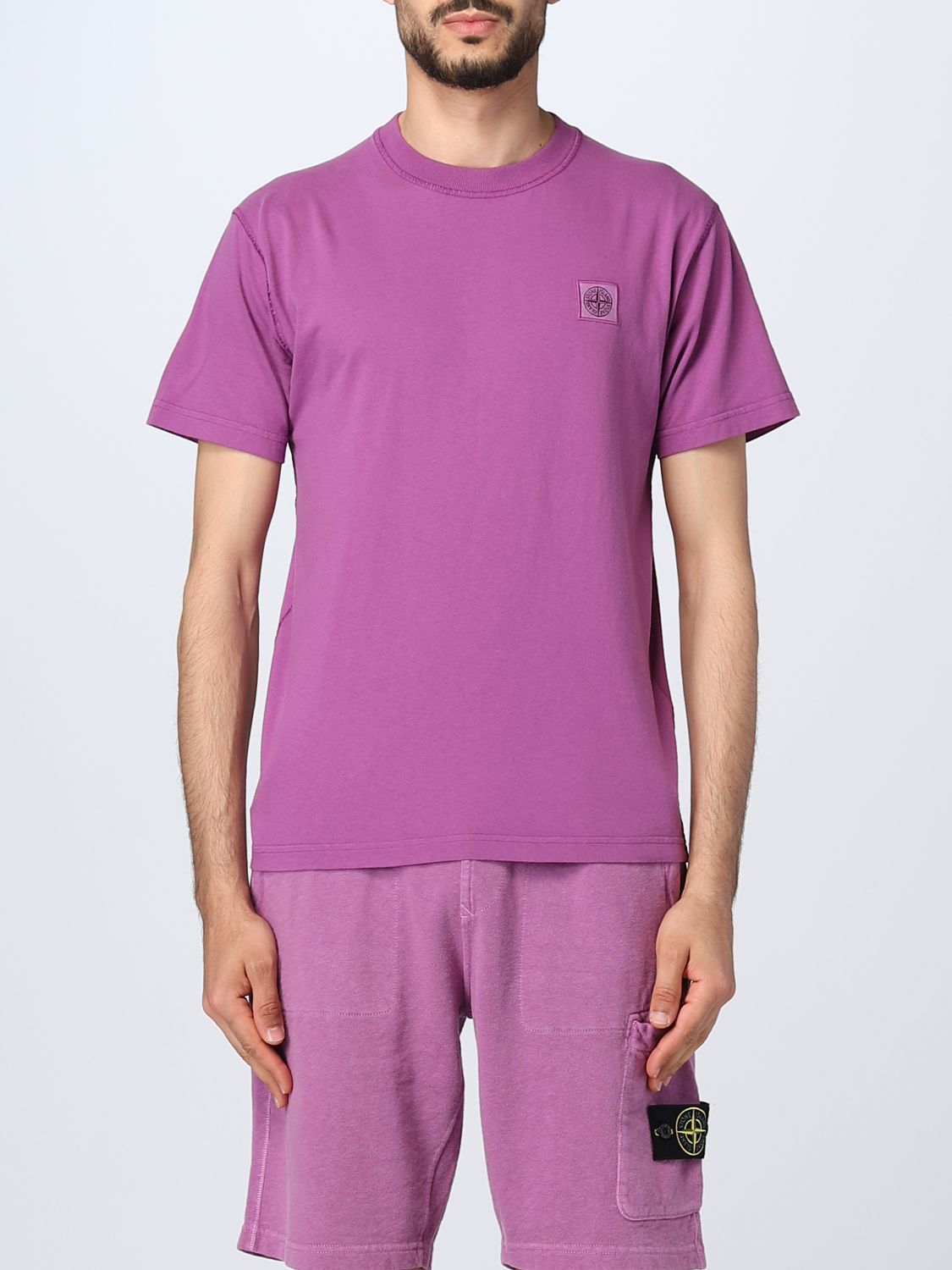 Stone Island T-shirt  Men Color Violet