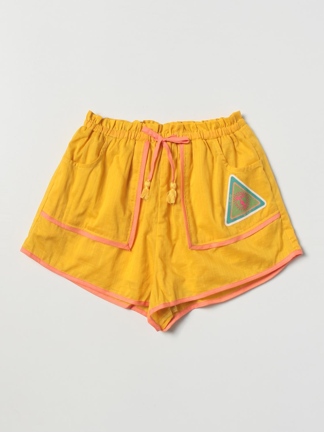 ZIMMERMANN Short For Girls Yellow Zimmermann Short 5235ATIG Online 