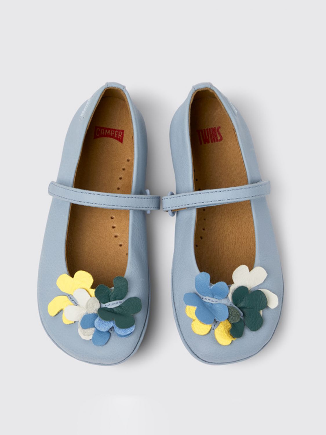 CAMPER: Zapatos niña, Azul Oscuro | Camper K800539-002 TWINS en línea en GIGLIO.COM