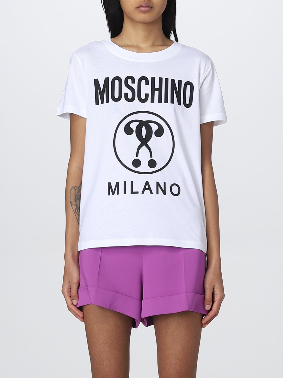 MOSCHINO COUTURE: t-shirt for - White