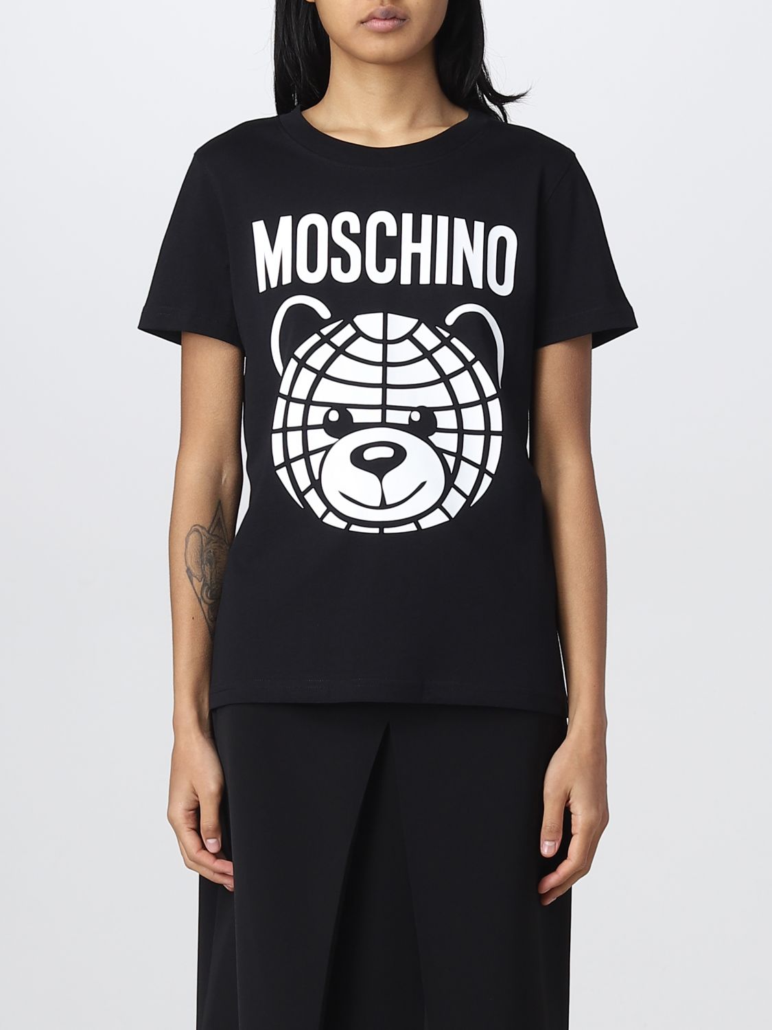 Moschino Couture T-shirt  Woman In Black