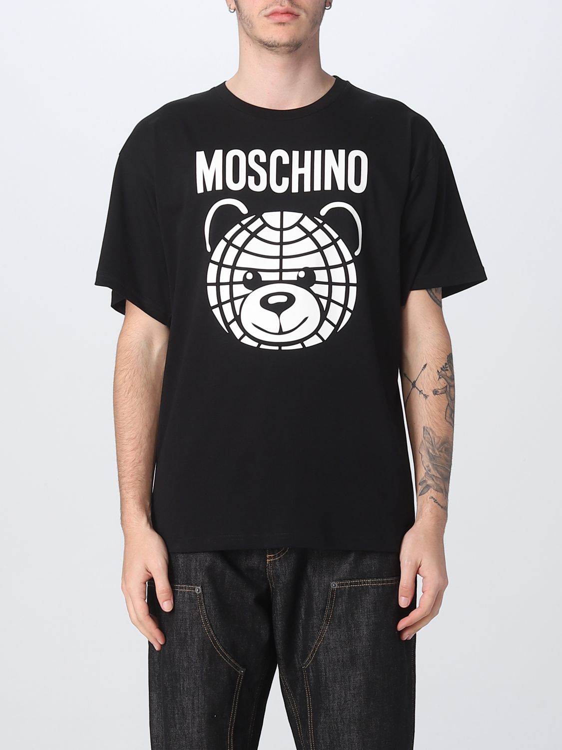 Moschino Couture T恤  男士 颜色 黑色 In Black