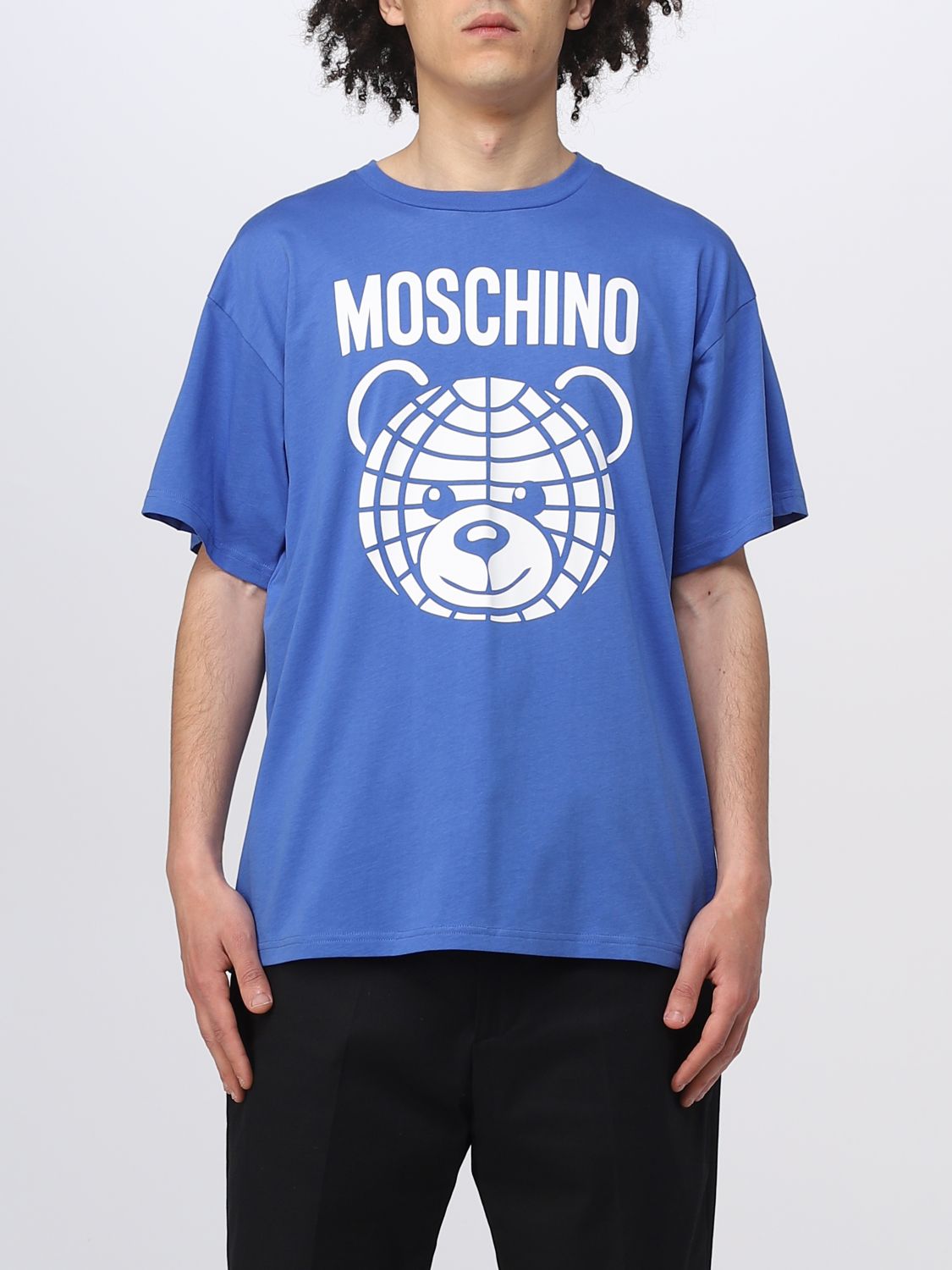 Moschino Couture T-shirt  Men In Blue