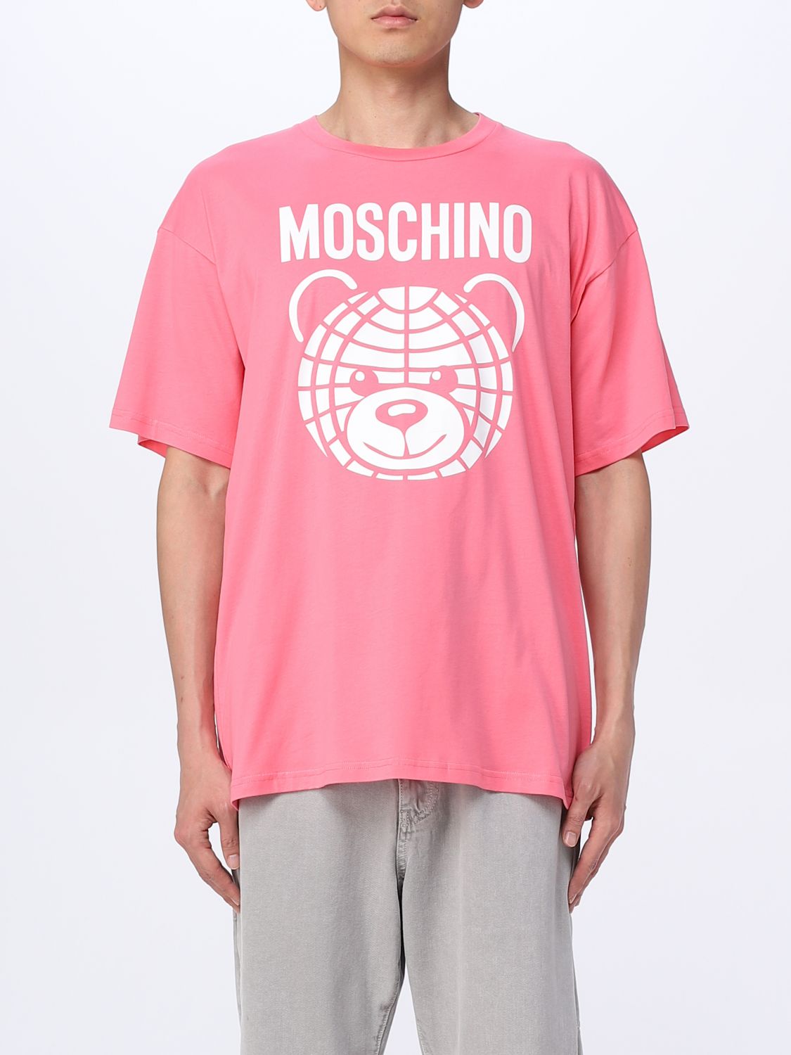 Moschino Couture T-shirt  Men In Pink