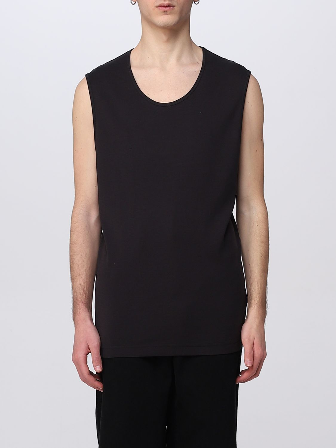 LEMAIRE: t-shirt for man - Black | Lemaire t-shirt TO1028LJ060 online ...