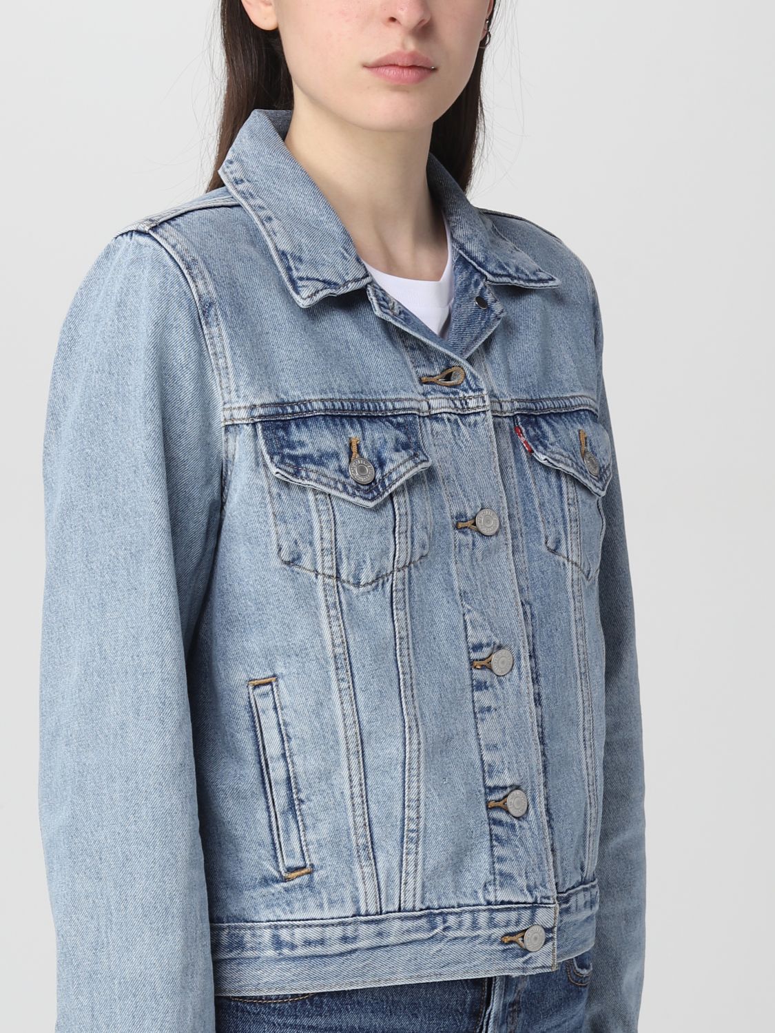 LEVI'S: jacket for woman - Blue | Levi's jacket 299450100 online on  