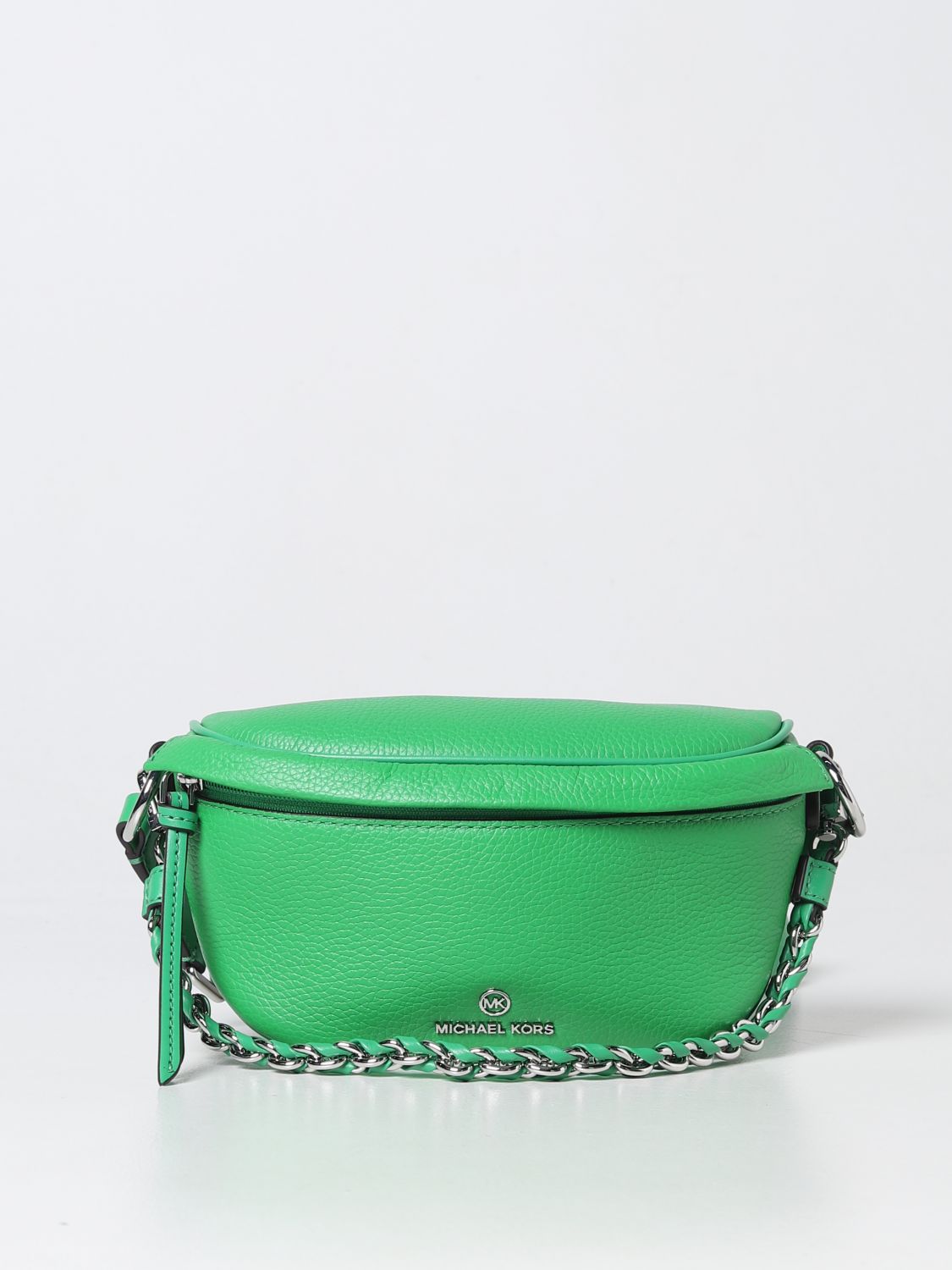MICHAEL KORS: belt bag for woman - Green | Michael Kors belt bag 30S2S04M1L  online on 