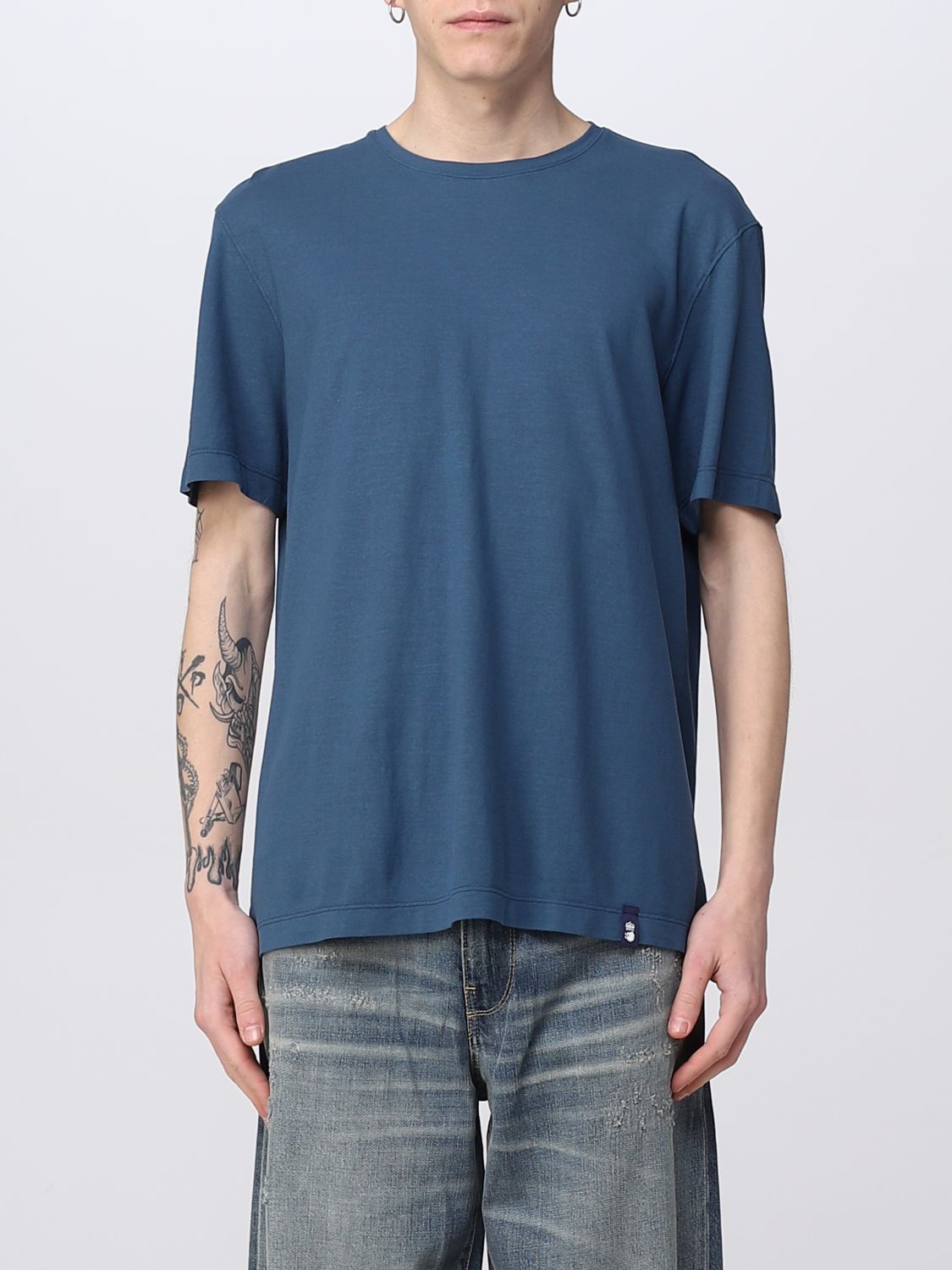 Drumohr T-shirt  Men Colour Blue 1