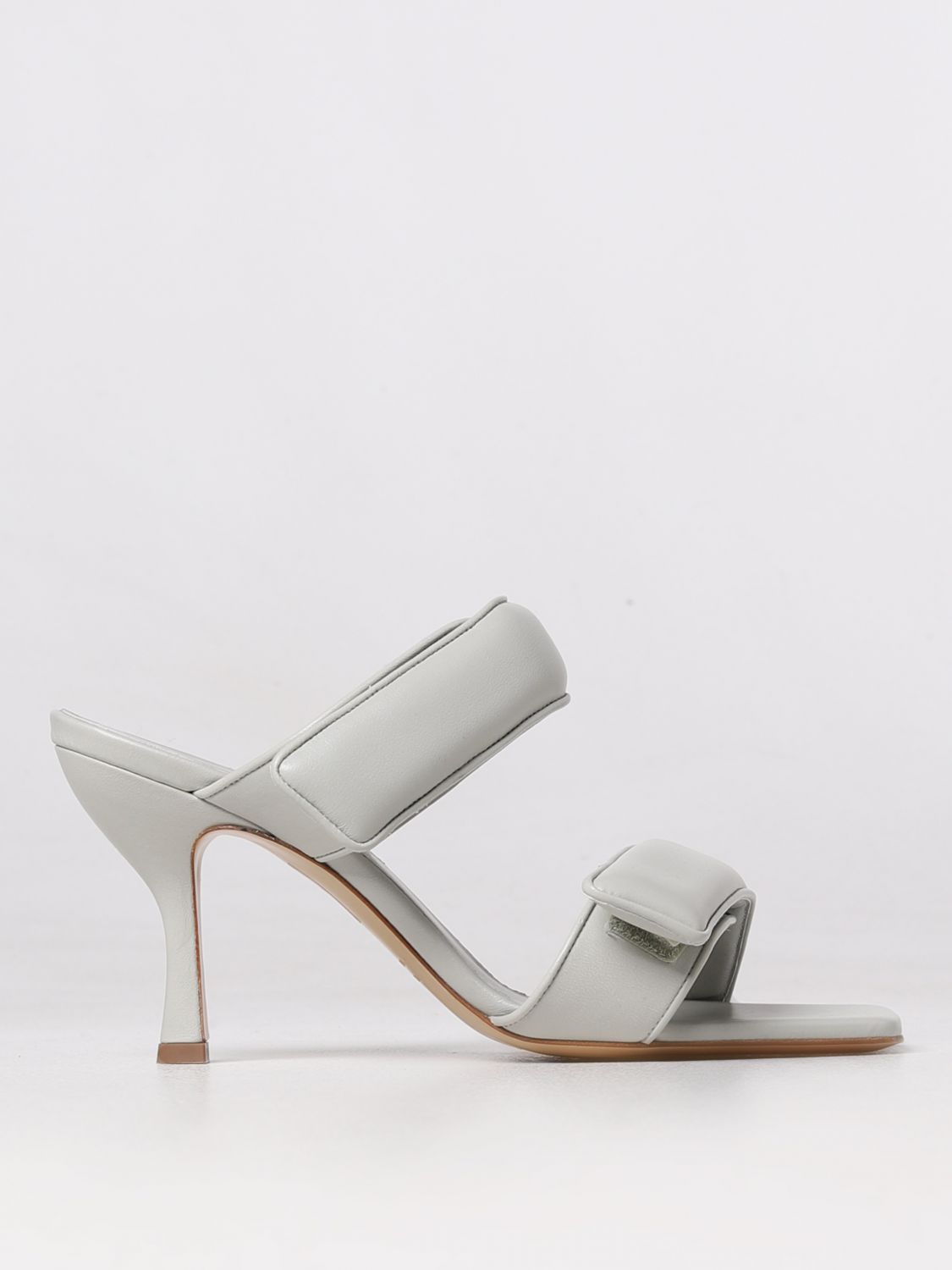 Shop Gia Borghini Heeled Sandals  Woman Color Grey