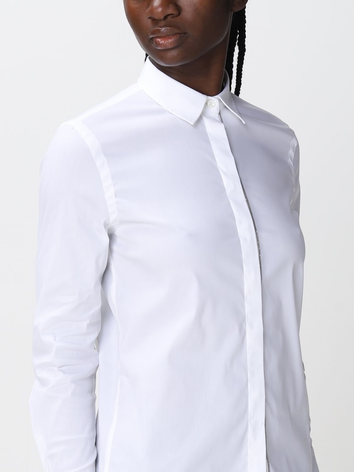 BRUNELLO CUCINELLI: shirt for woman - White | Brunello Cucinelli