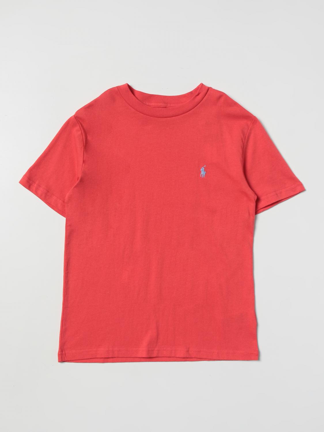 Polo Ralph Lauren Kids' T-shirt  Kinder Farbe Korall In Coral