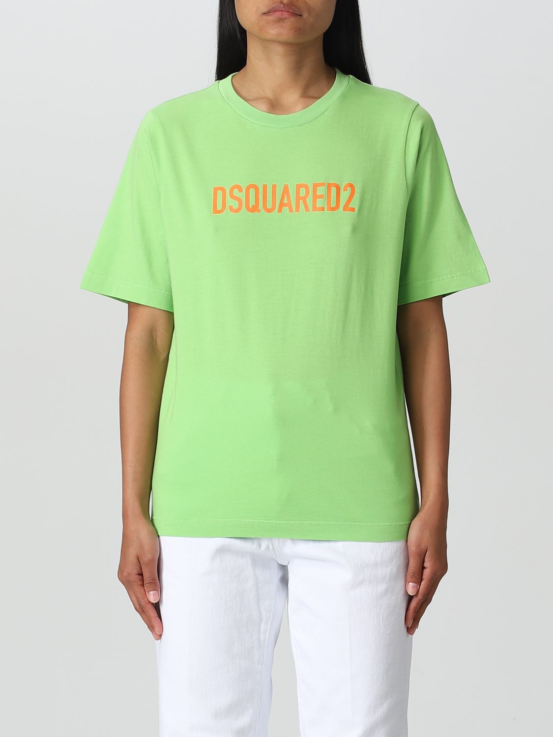 Dsquared2 T-shirt  Woman Color Green