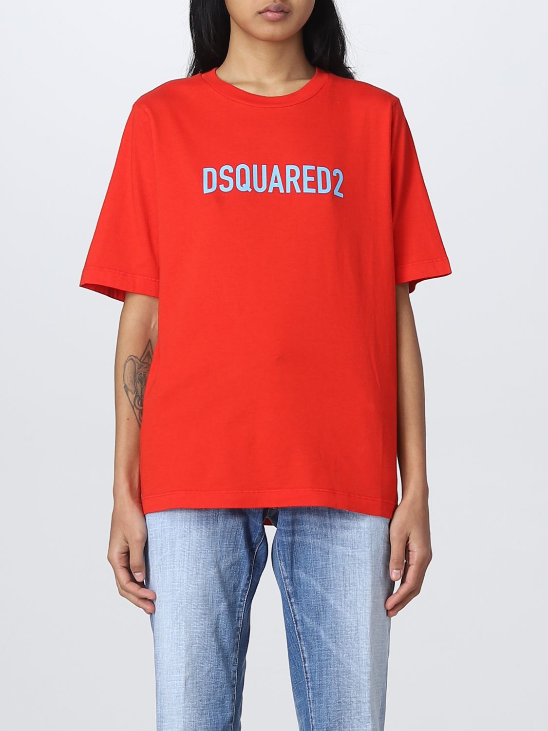Dsquared2 T-shirt  Woman In Red