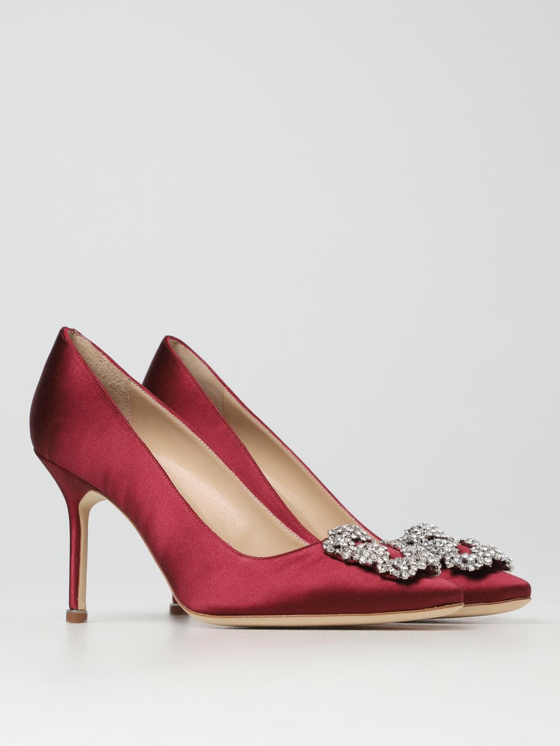 Ballerines Manolo Blahnik En Cuir Agneau Rose Fuchsia - Pointue Ronde - Taille 40 - Neuves Avec Boîte
