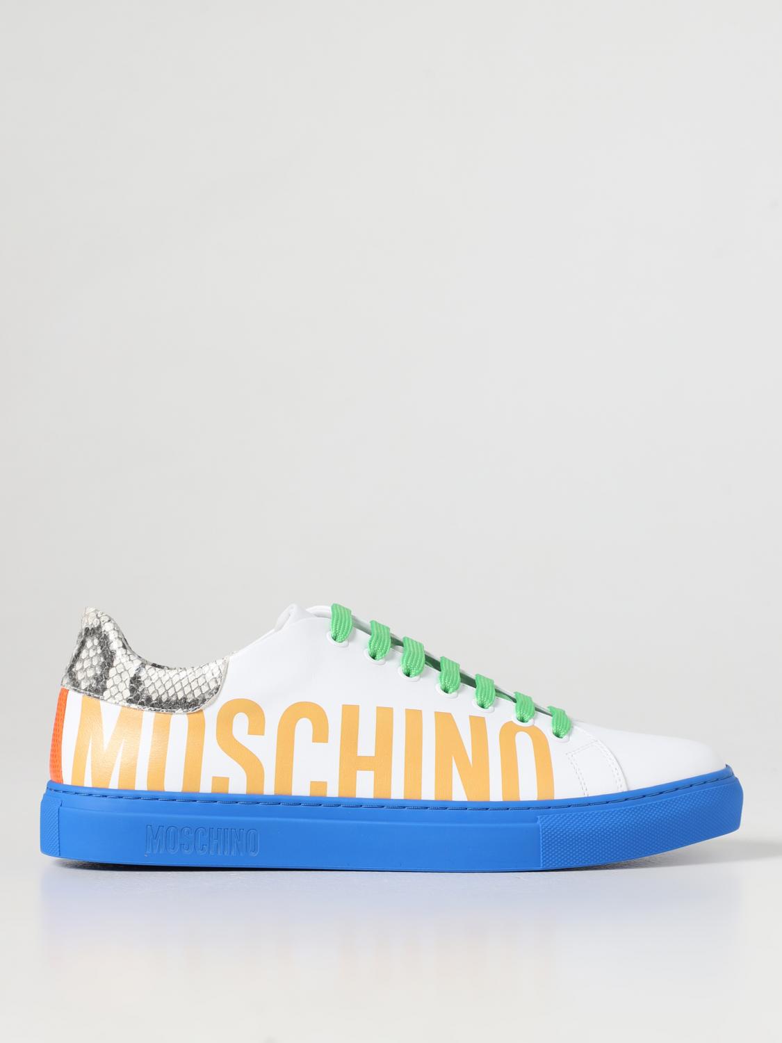 Moschino Couture Trainers  Men In White