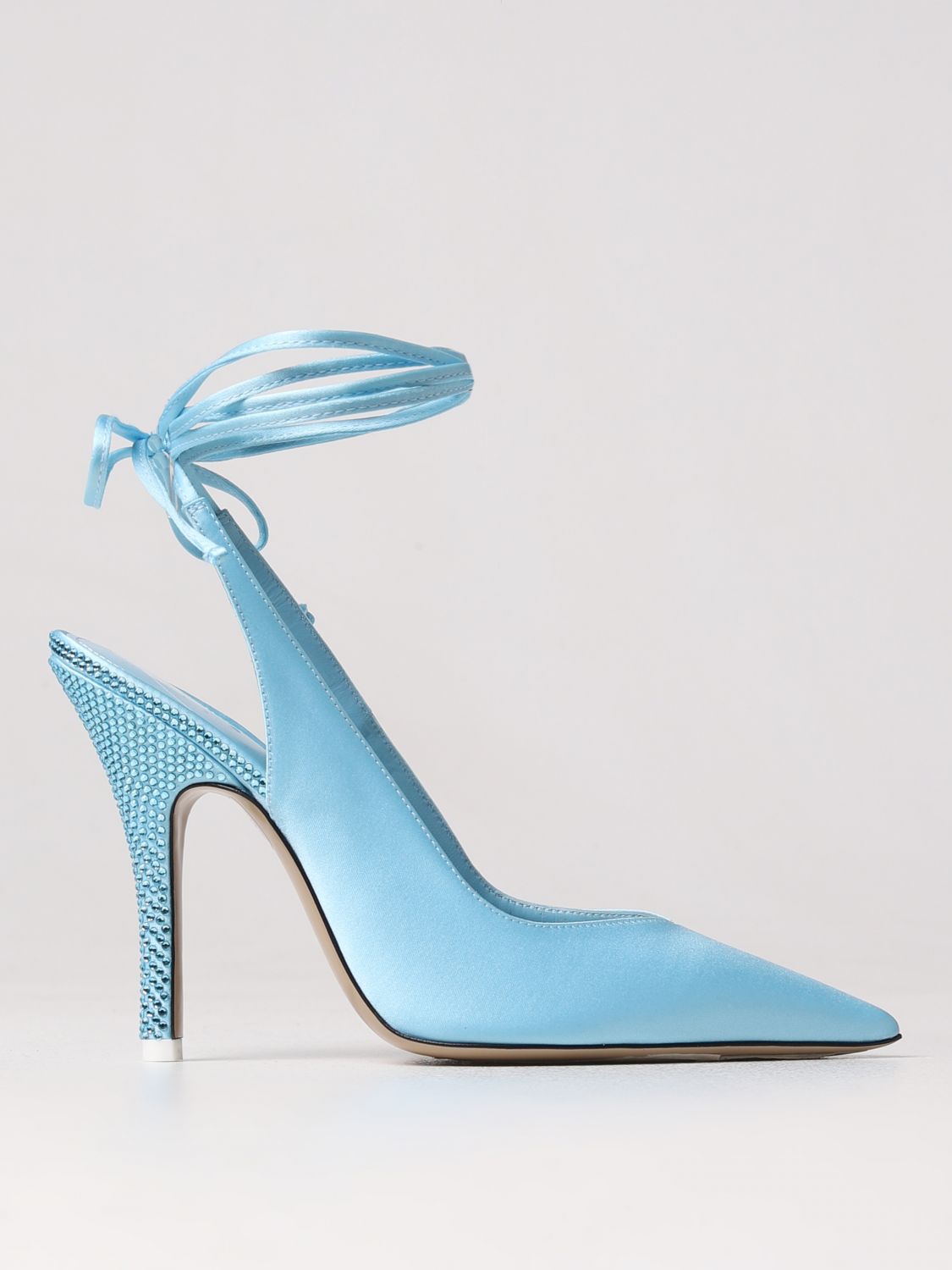 Attico High Heel Shoes The  Woman Color Blue
