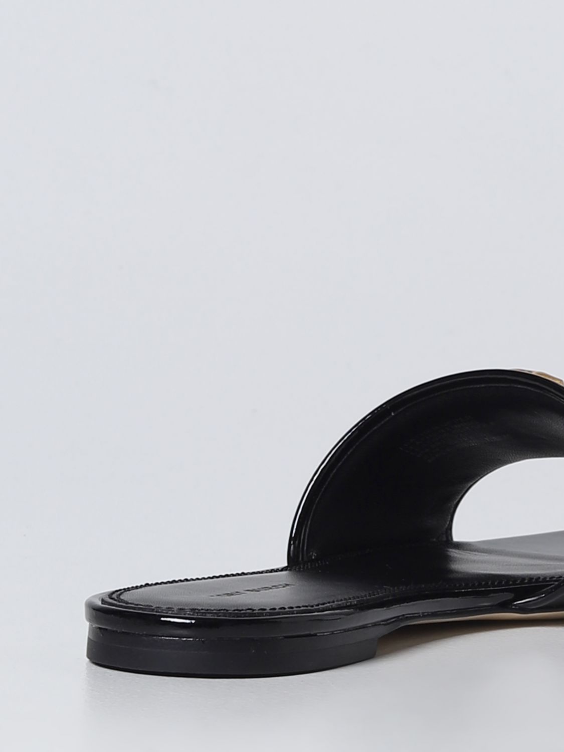 TORY BURCH: flat sandals for woman - Black | Tory Burch flat sandals 88744  online on 