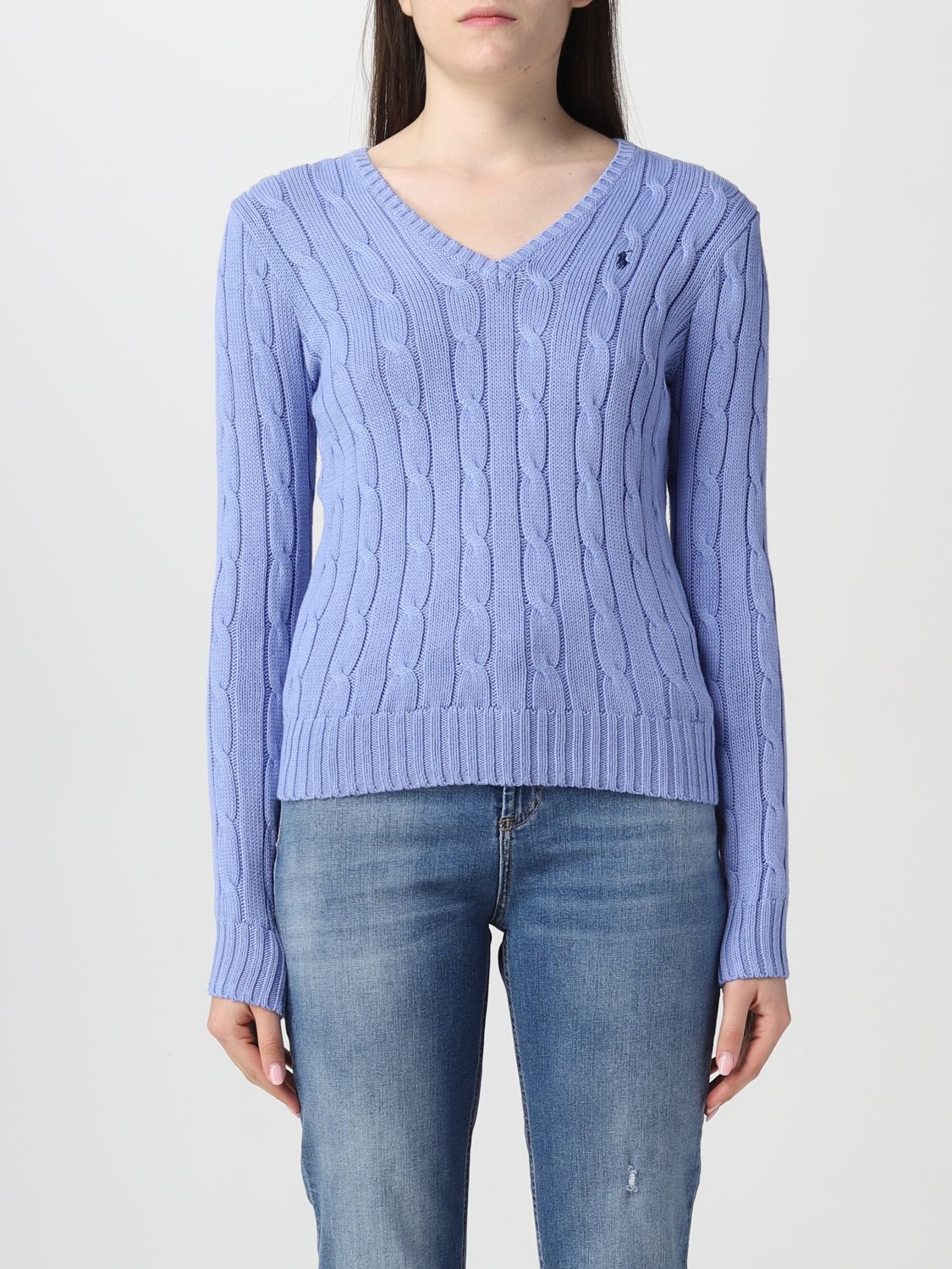 Polo Ralph Lauren Sweater  Woman Color Blue 1