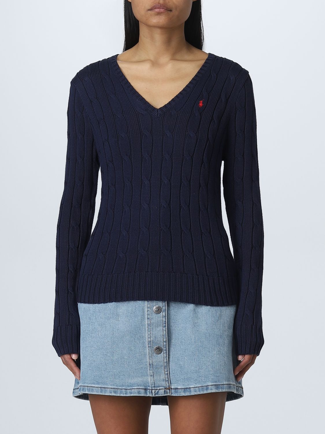 Polo Ralph Lauren Sweater  Woman Color Blue 2