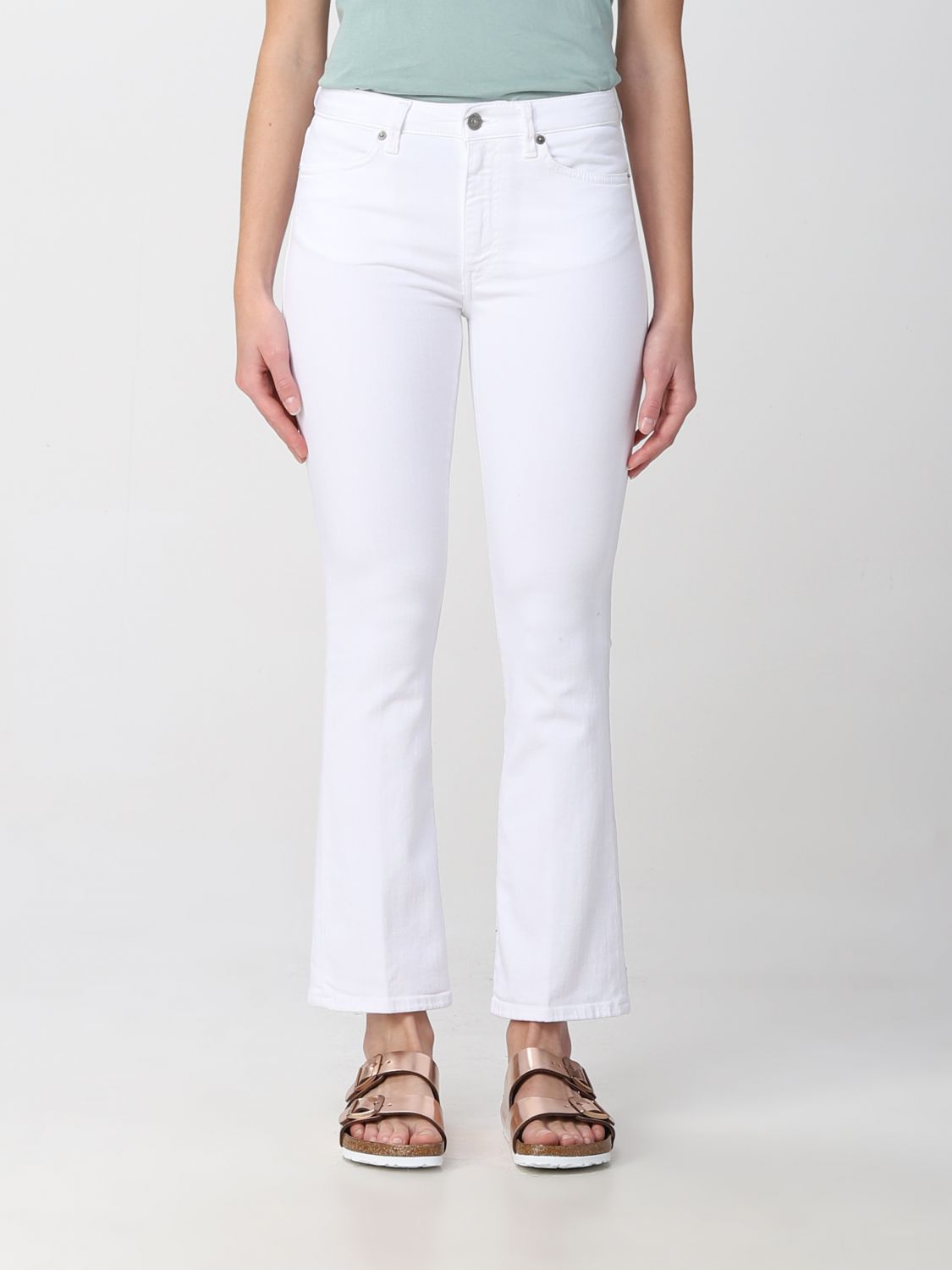 Dondup Trousers  Woman In White