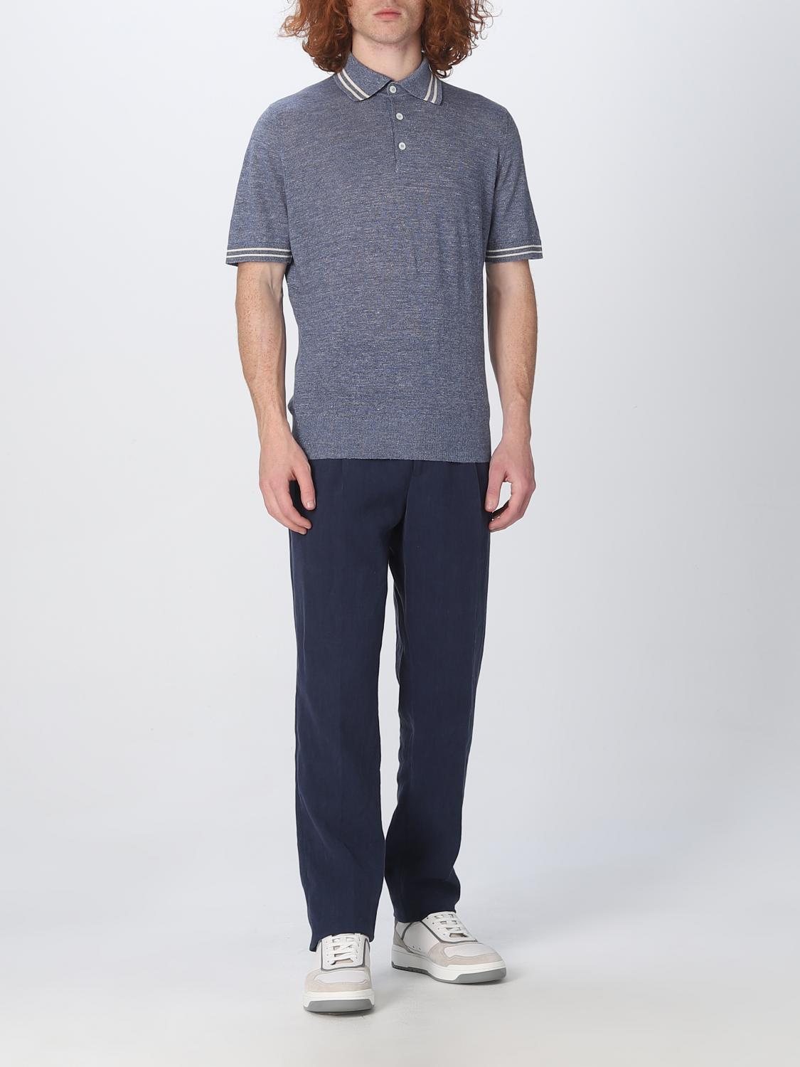 BRUNELLO CUCINELLI: polo shirt for man - Rope | Brunello Cucinelli polo ...