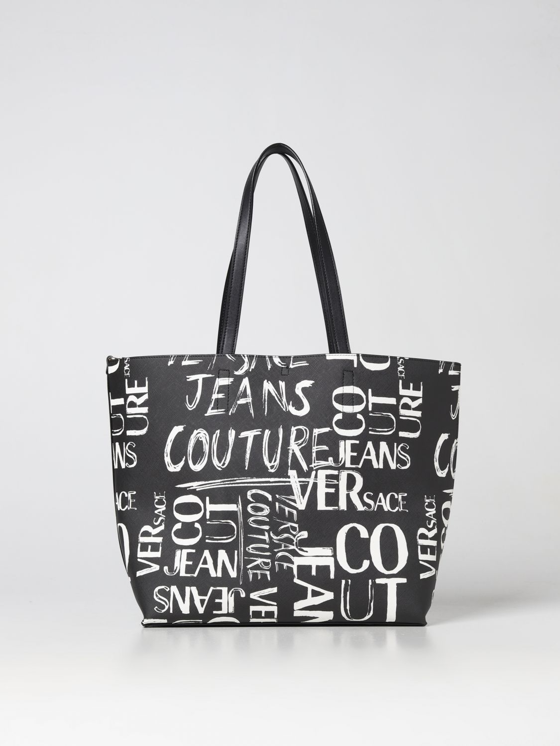 VERSACE JEANS COUTURE: reversible bag in synthetic leather - Savannah