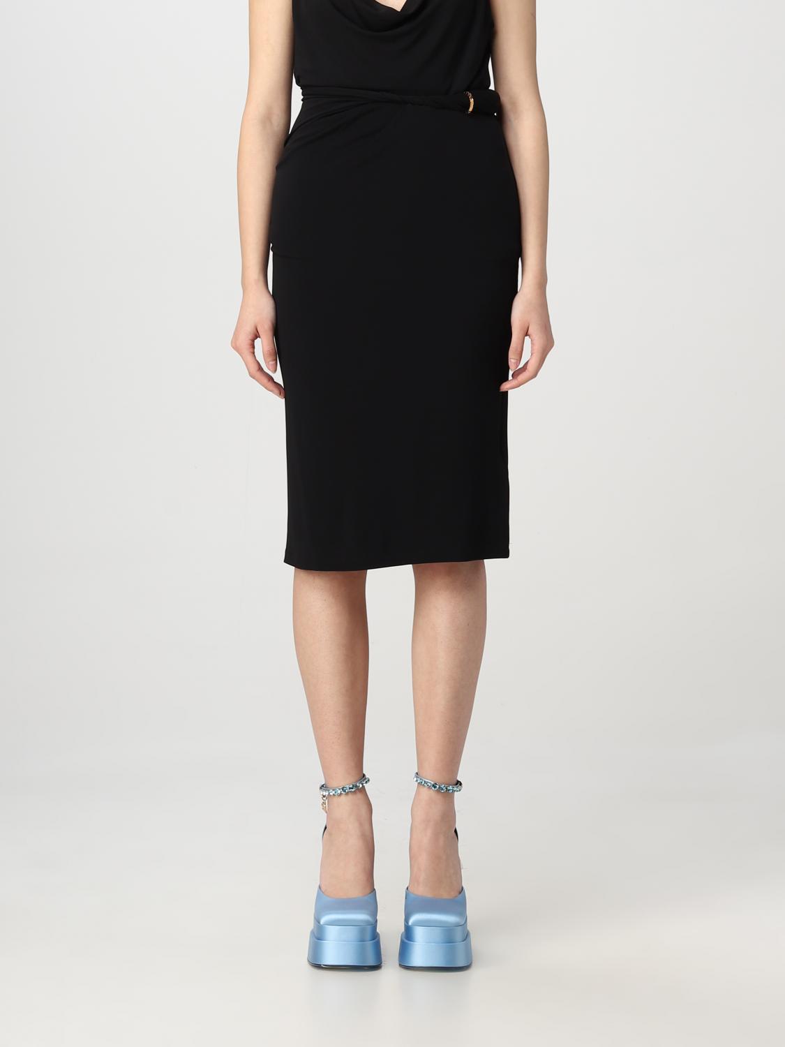 VERSACE skirt for woman Black Versace skirt 10082471A01253 online