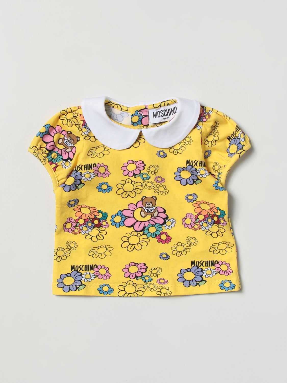Moschino Baby T-shirt  Kinder Farbe Gelb In Yellow