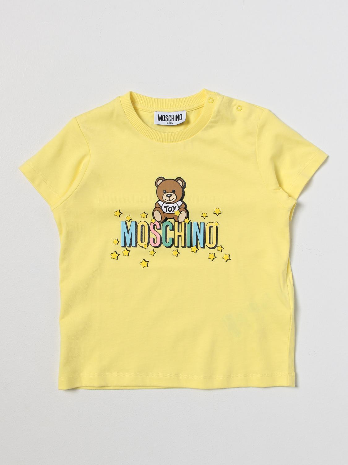 Moschino Baby T-shirt Kids Color Yellow