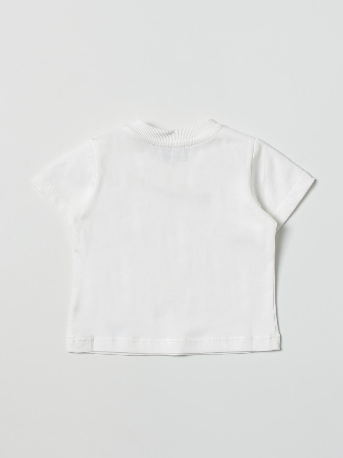 MOSCHINO BABY tshirt for baby White Moschino Baby tshirt