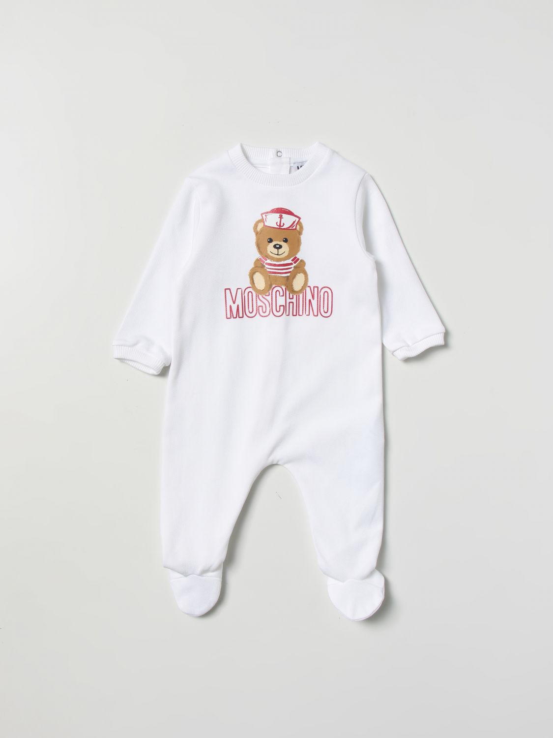 MOSCHINO BABY: tracksuits for baby - White | Moschino Baby tracksuits ...