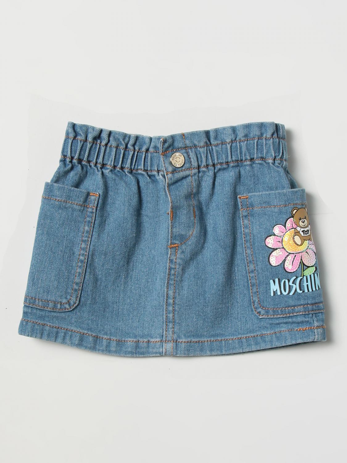 Moschino Baby Skirt  Kids Color Blue